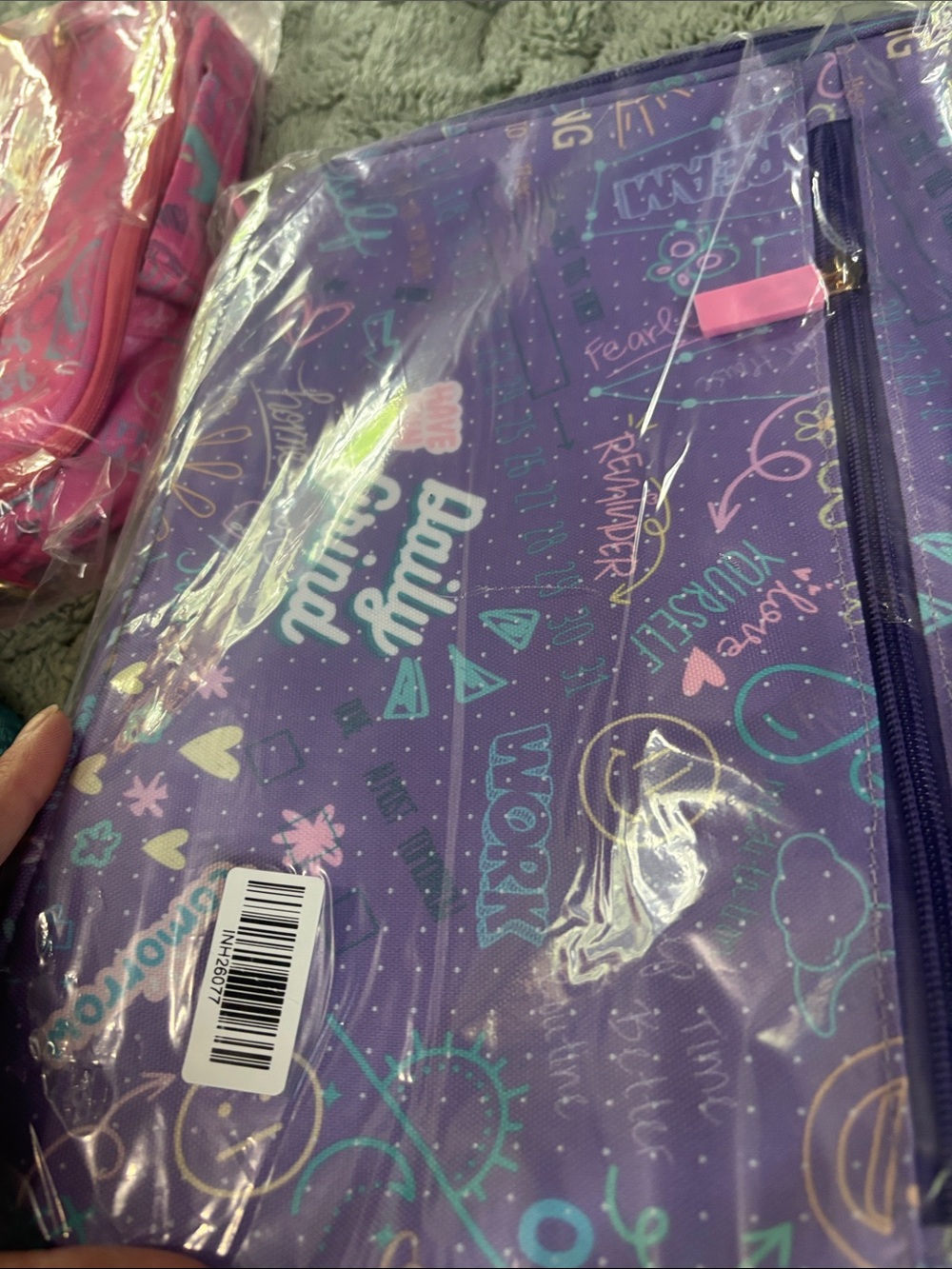 The Daily Grind | Doodle Case bundle - Pink, Purple, Teal - Picture 4 of 5